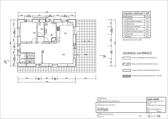 Prodej rodinného domu, Lysovice, 160 m2
