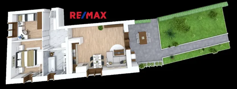 Prodej bytu 3+kk, Třeština, 74 m2