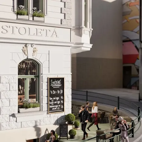 Pronájem obchodního prostoru, Praha - Nové Město, Na Zderaze, 300 m2