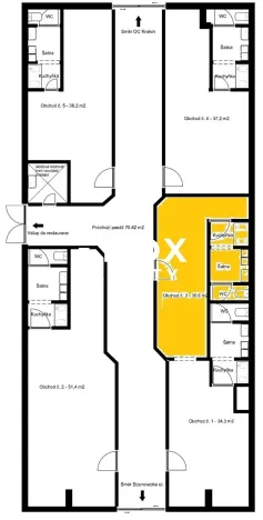 Pronájem obchodního prostoru, Praha - Troja, Olštýnská, 30 m2