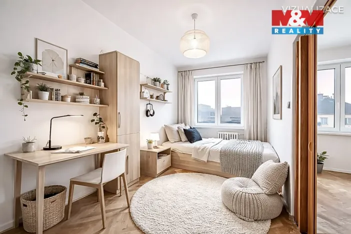 Prodej bytu 3+1, Uničov, Nerudova, 67 m2