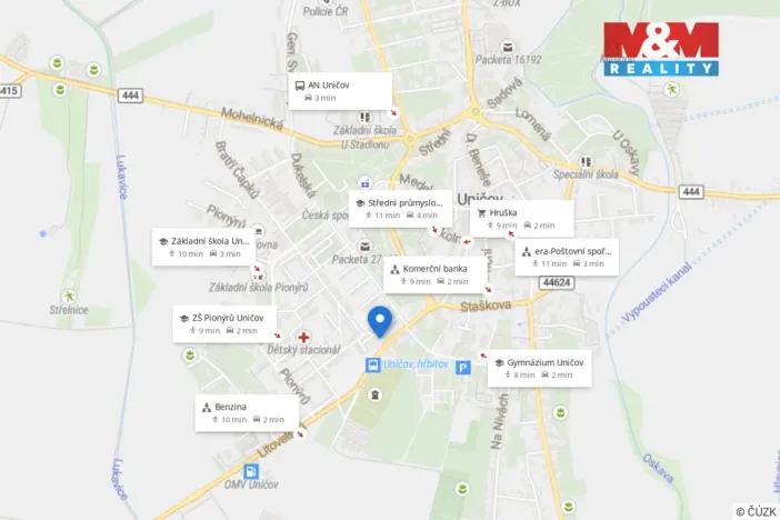 Prodej bytu 3+1, Uničov, Nerudova, 67 m2