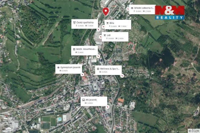 Prodej rodinného domu, Jeseník, Bezručova, 120 m2