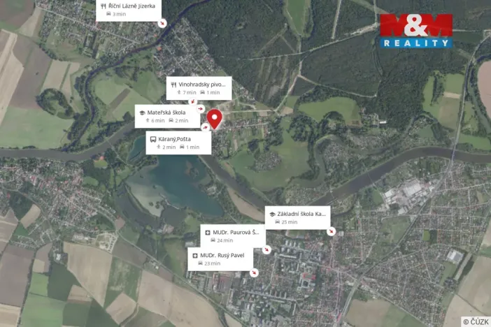 Prodej chaty, Káraný, 43 m2