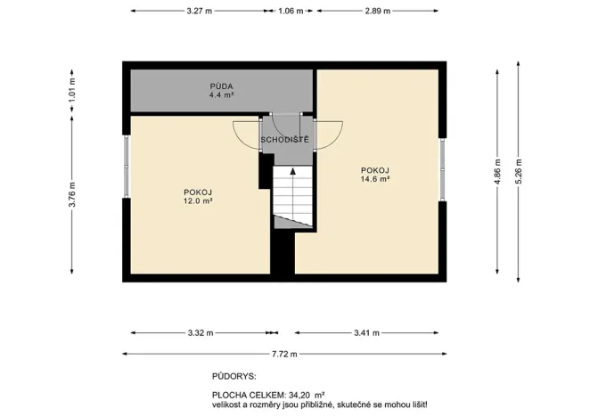 Prodej chaty, Seč, 74 m2