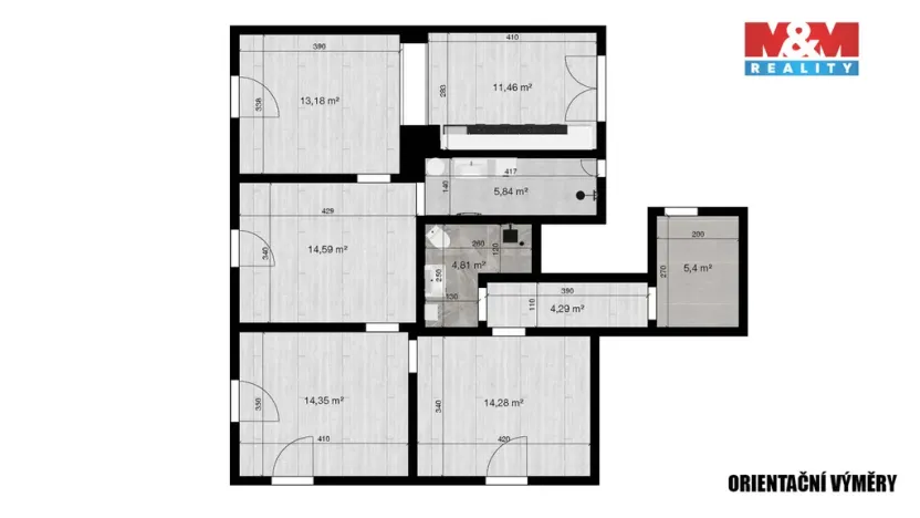 Pronájem bytu 4+kk, Jablonec nad Nisou - Mšeno nad Nisou, U Přehrady, 90 m2