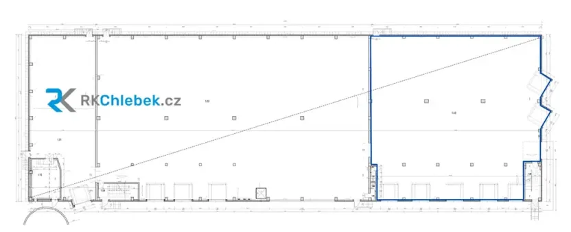 Pronájem skladu, Frýdek-Místek, Svazarmovská, 836 m2
