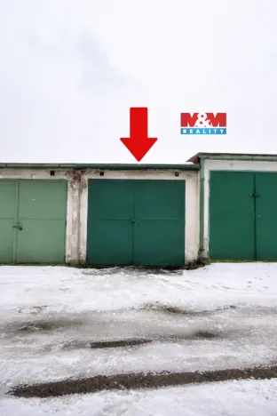 Prodej garáže, Kadaň, Prunéřovská, 19 m2