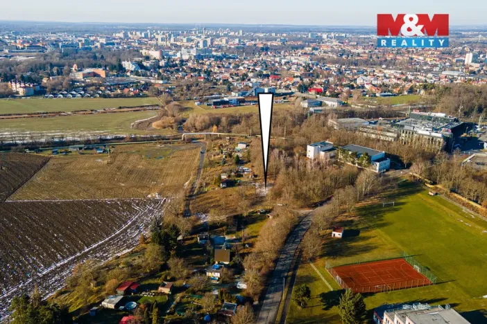 Prodej zahrady, Pardubice, 493 m2