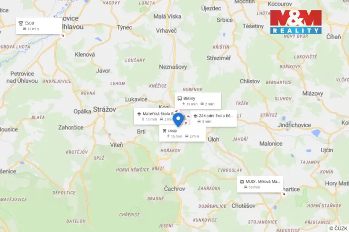 Prodej pozemku pro bydlení, Běšiny, 679 m2