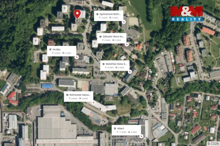 Prodej bytu 3+1, Rožnov pod Radhoštěm, Svazarmovská, 62 m2