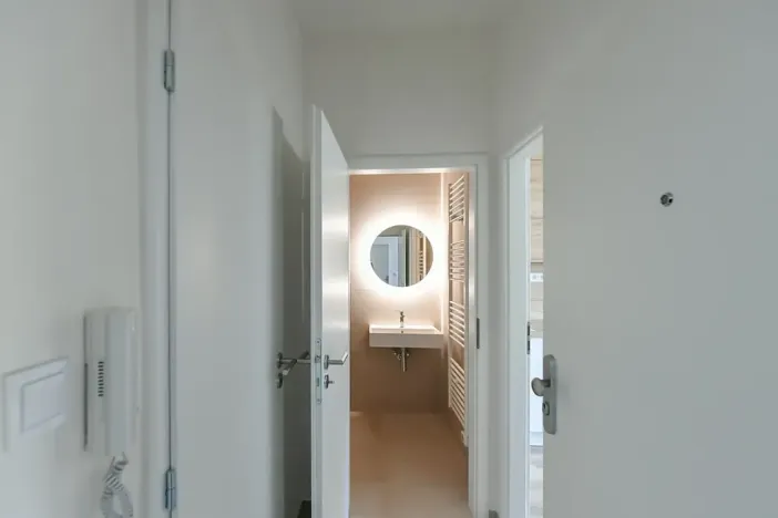 Pronájem bytu 1+kk, Praha - Michle, Hanusova, 28 m2