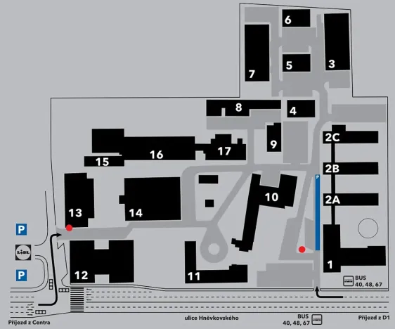 Pronájem skladu, Brno, Hněvkovského, 225 m2