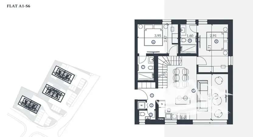 Prodej bytu 4+kk, Savudrija, Chorvatsko, 110 m2