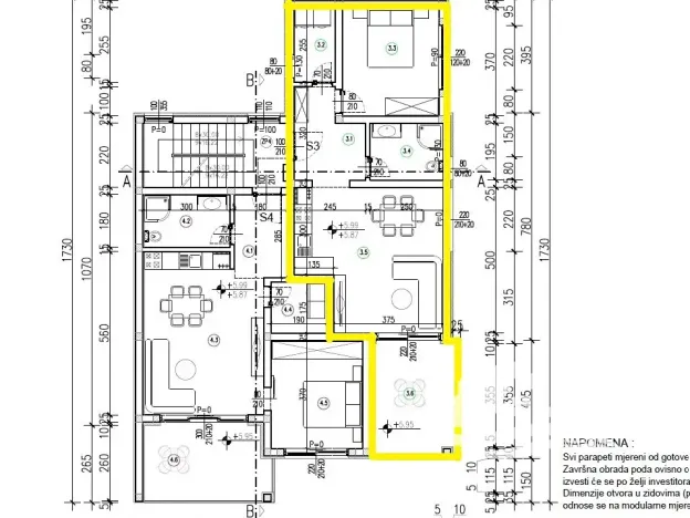 Prodej bytu 2+kk, Grebaštica, Chorvatsko, 50 m2