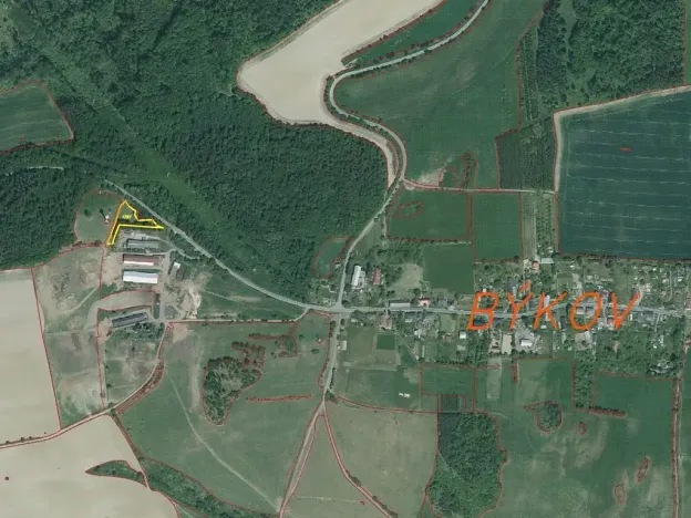 Dražba louky, Býkov-Láryšov, 2300 m2