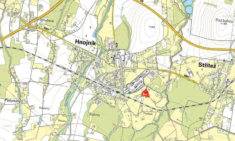 Prodej pozemku pro bydlení, Hnojník, 10270 m2