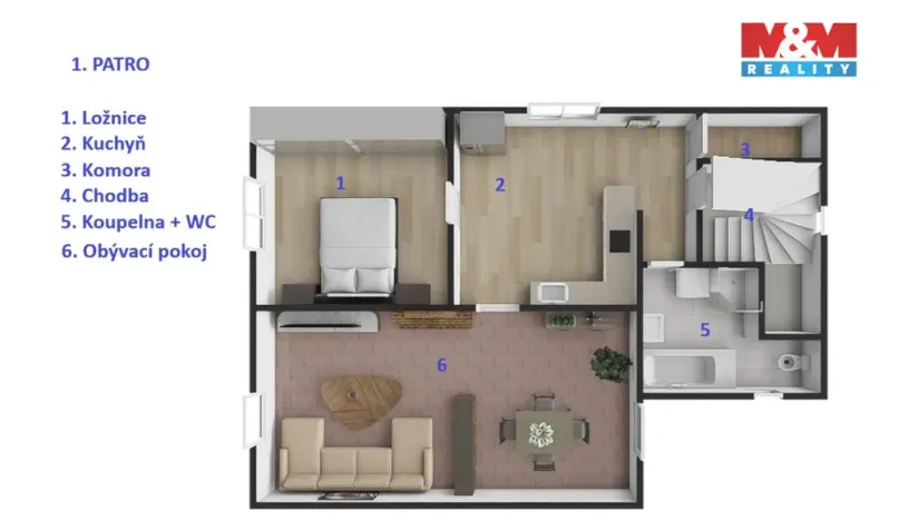 Prodej rodinného domu, Kladno - Kročehlavy, Vrchlického, 163 m2