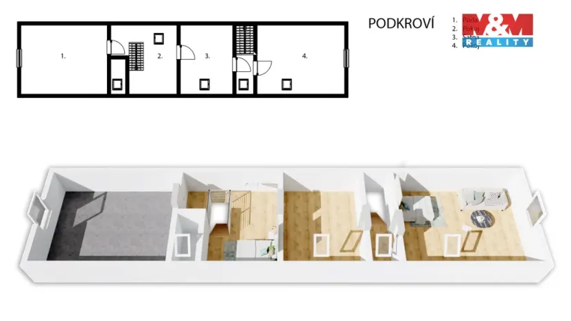 Prodej rodinného domu, Vlkava, Boleslavská, 140 m2