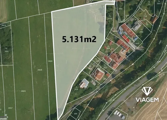 Prodej podílu pozemku pro bydlení, Kelč, 5130 m2