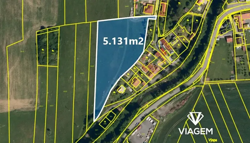 Prodej podílu pozemku pro bydlení, Kelč, 5130 m2