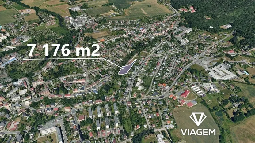 Prodej podílu komerčního pozemku, Dvůr Králové nad Labem, 3588 m2