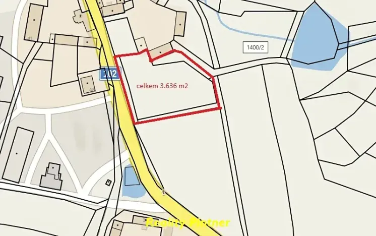 Prodej pozemku pro bydlení, Milevsko, 3636 m2