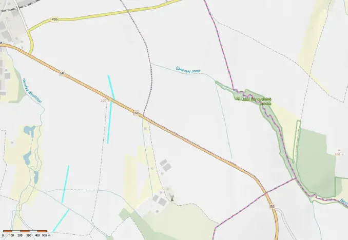 Prodej pole, Uherský Brod, 36951 m2