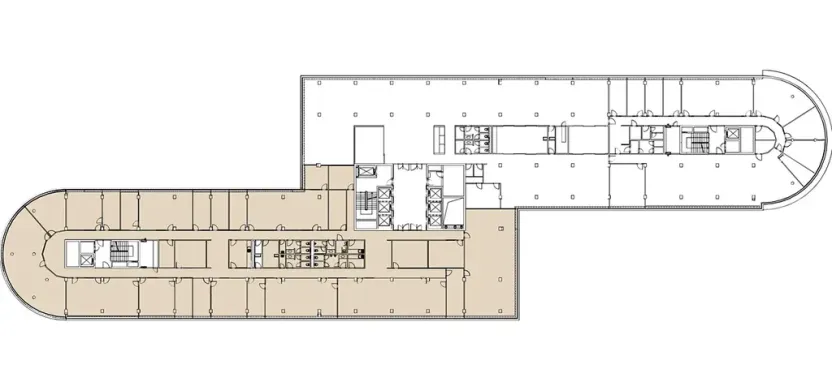 Pronájem kanceláře, Praha - Karlín, Ke Štvanici, 1200 m2