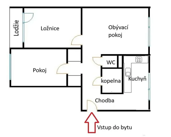 Prodej bytu 3+1, Ostrava - Bělský Les, Zdeňka Vavříka, 69 m2