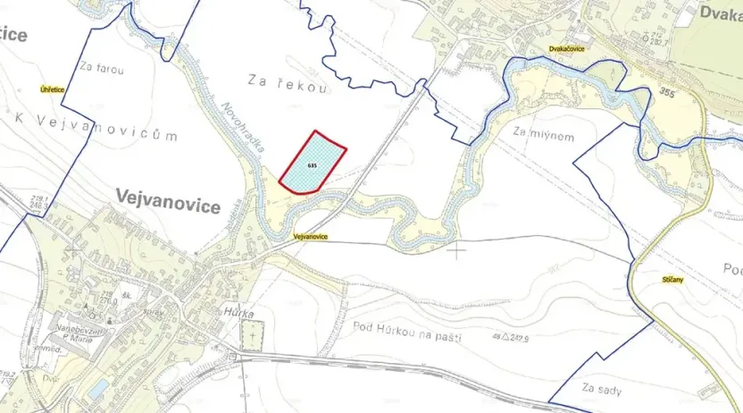 Prodej pole, Vejvanovice, 15162 m2