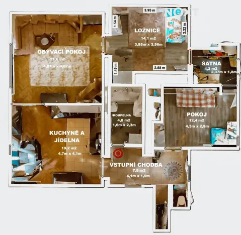 Prodej bytu 4+1, Kroměříž, Štursova, 128 m2