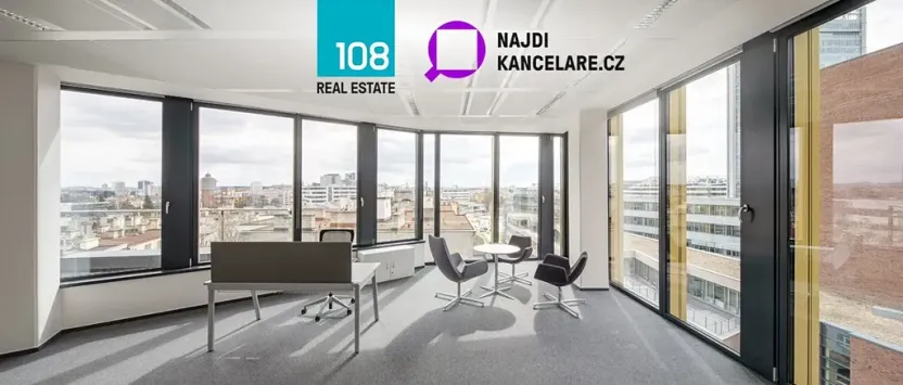 Pronájem kanceláře, Praha - Nusle, Pikrtova, 351 m2