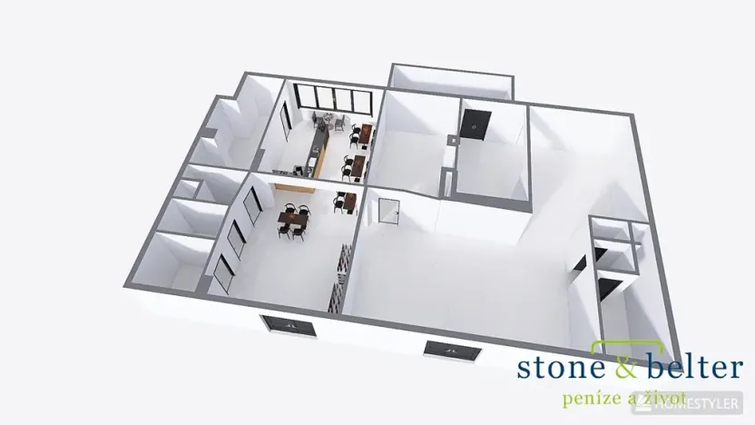 Pronájem obchodního prostoru, Praha - Troja, Lodžská, 254 m2