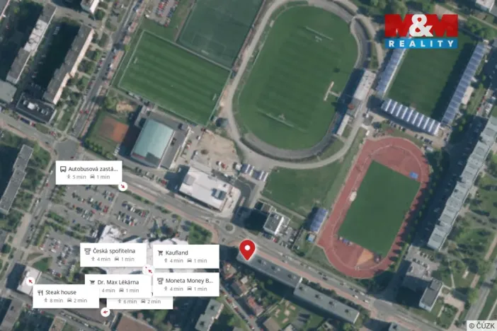Pronájem bytu 2+1, Mladá Boleslav - Mladá Boleslav II, U stadionu, 54 m2