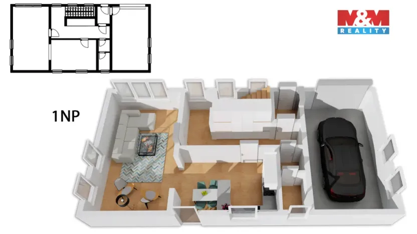 Prodej rodinného domu, Hřebeč, Opletalova, 184 m2