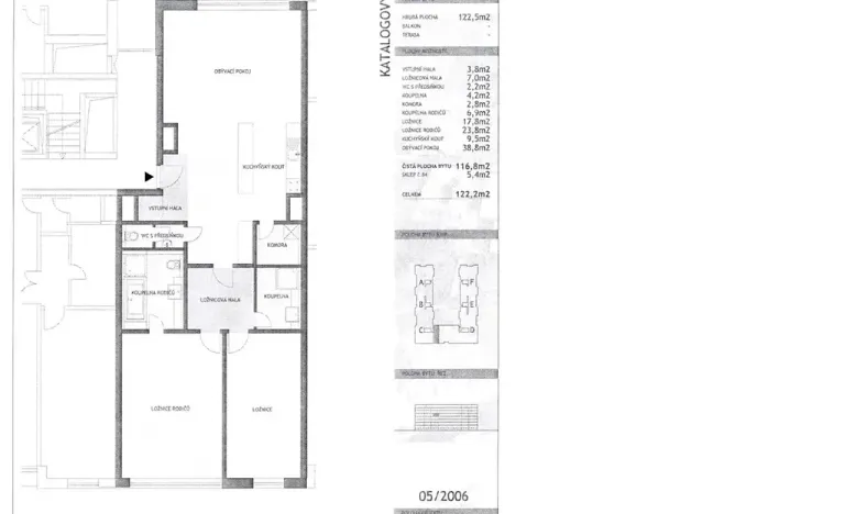 Pronájem bytu 3+kk, Praha - Karlín, Rohanské nábřeží, 117 m2