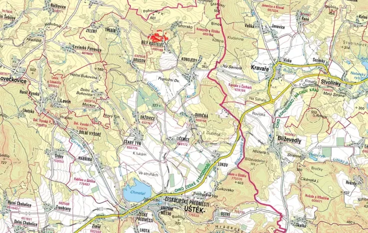 Prodej louky, Úštěk, 73270 m2