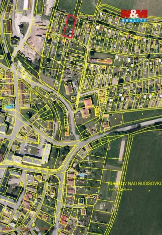 Prodej zahrady, Budišov nad Budišovkou, 772 m2
