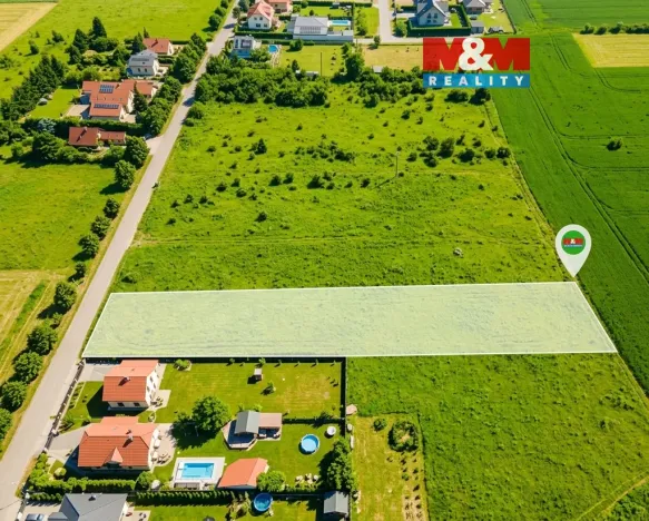 Prodej pozemku pro bydlení, Vědomice, 2904 m2
