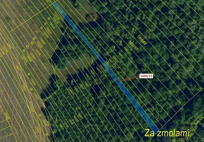 Dražba lesa, Ivančice, 255 m2