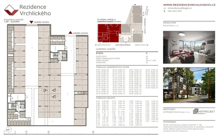 Pronájem bytu 3+kk, Jihlava, Vrchlického, 103 m2