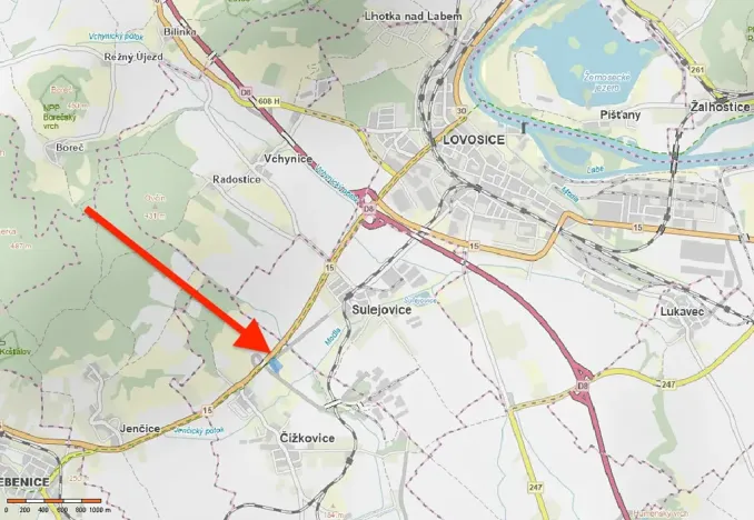 Prodej komerční nemovitosti, Čížkovice, 14075 m2