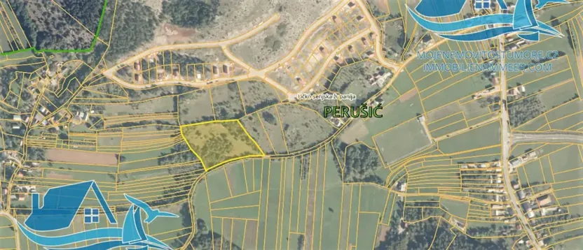 Prodej pozemku pro bydlení, Perušić, Chorvatsko, 14173 m2