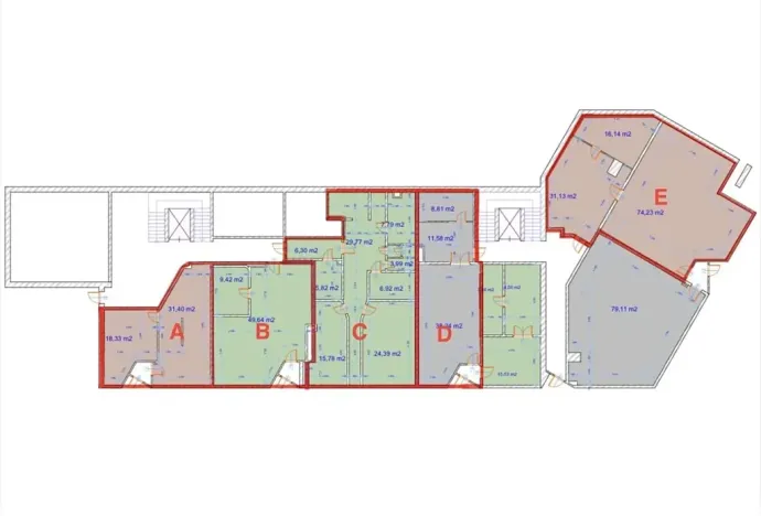 Prodej obchodního prostoru, Ostrava, U Staré elektrárny, 121 m2