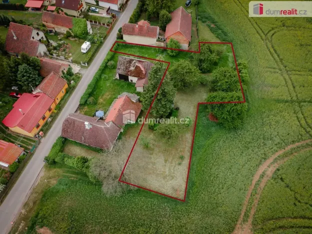 Prodej zahrady, Řepín, 1647 m2