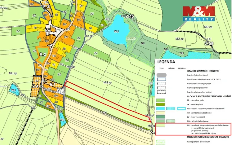 Prodej pole, Zbýšov - Březí, 11369 m2