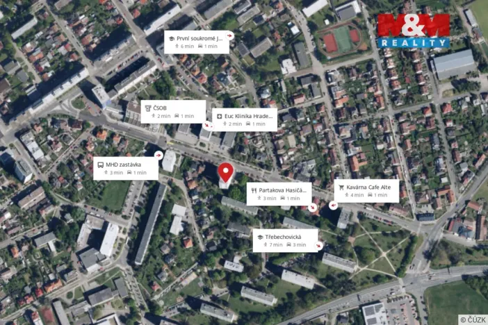 Prodej bytu 3+1, Hradec Králové - Slezské Předměstí, Bratří Štefanů, 68 m2