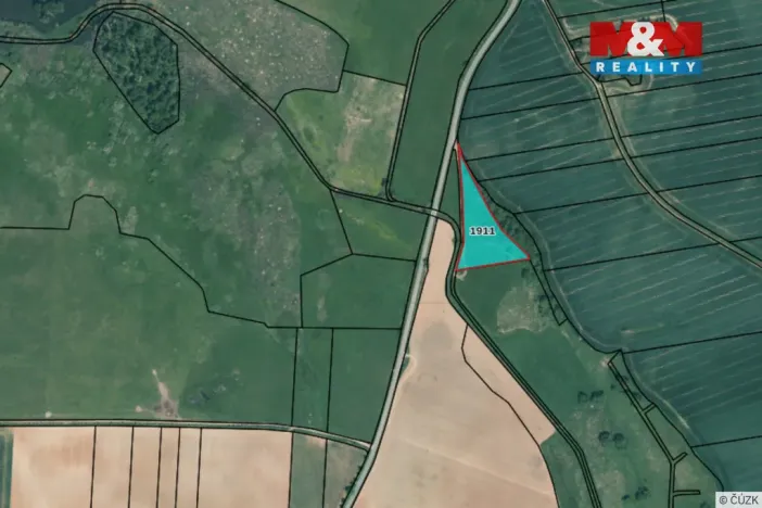 Prodej louky, Manětín - Stvolny, 8477 m2