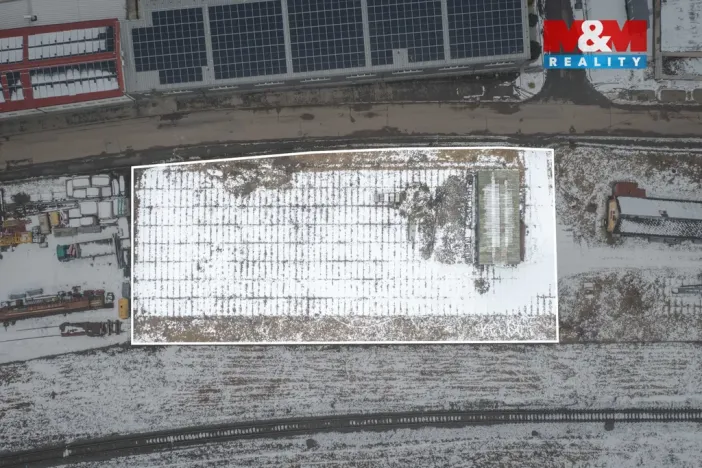 Pronájem komerčního pozemku, Chrást, 1600 m2